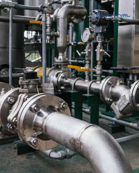 Válvula de Retenção Tipo Disco em Inox: Proteção Eficiente Contra Refluxo em Sistemas Industriais